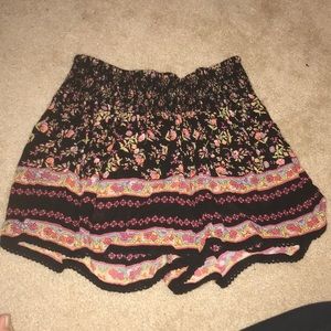 Cute pattern shorts